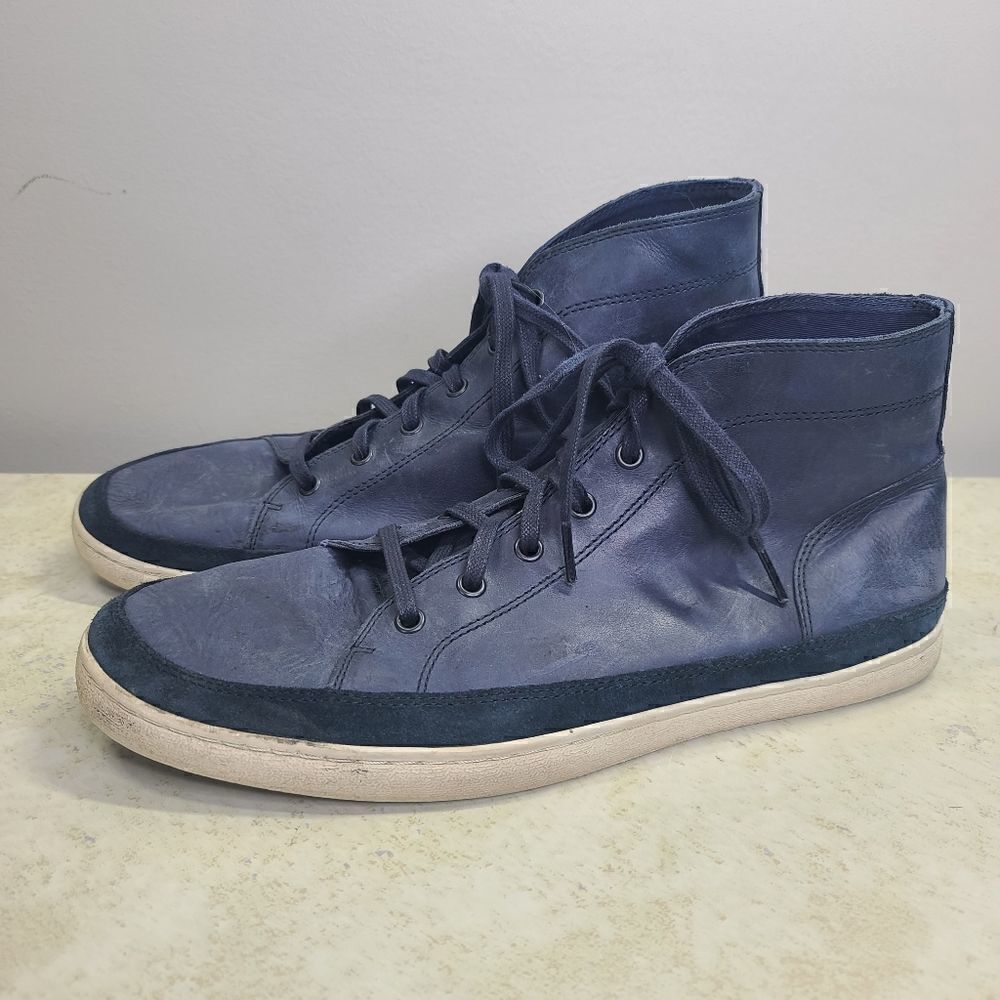 Cole Haan Leather Hightop Sneakers 11.5